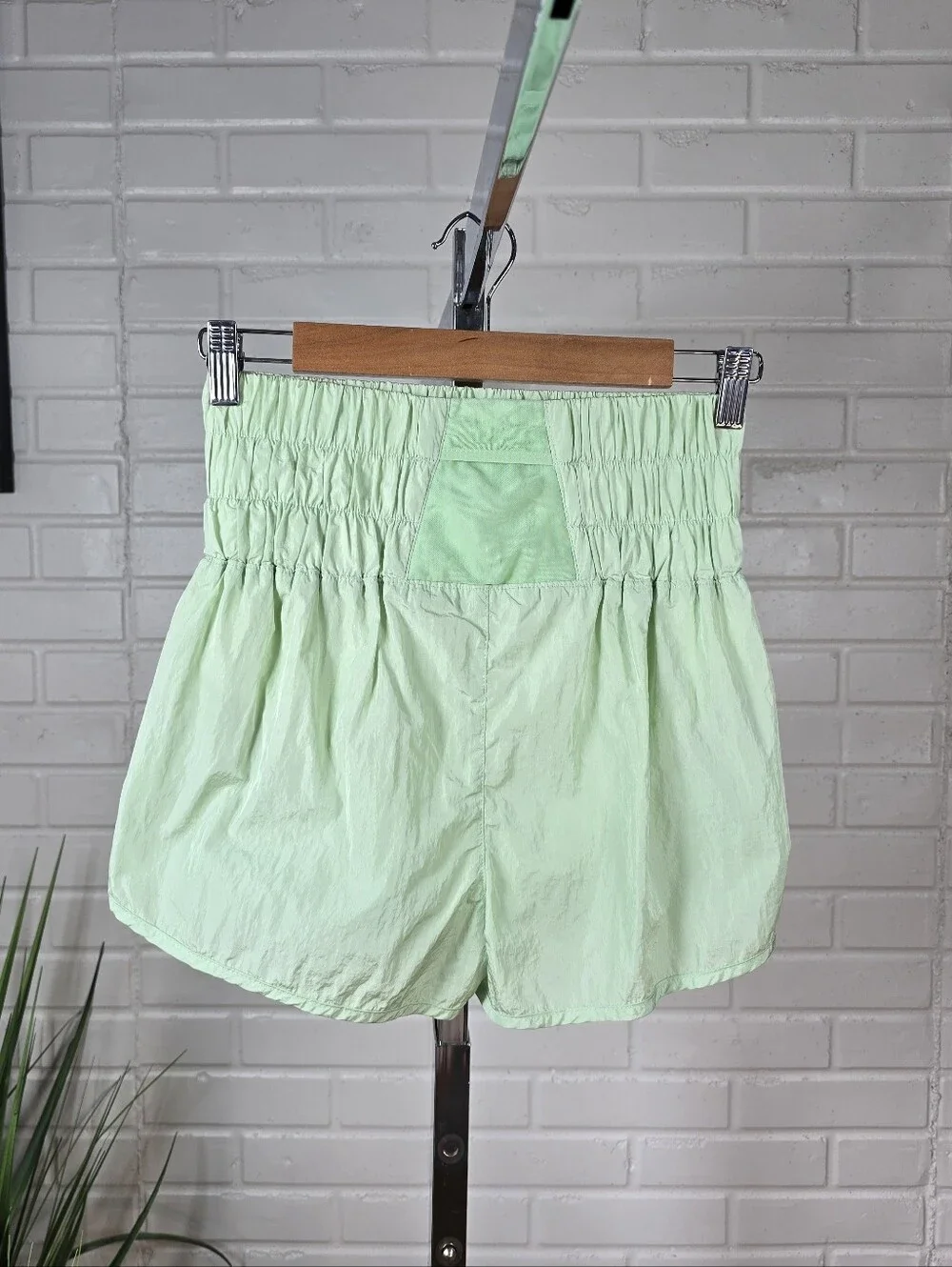 Free People Movement Way Home Shorts Green Small